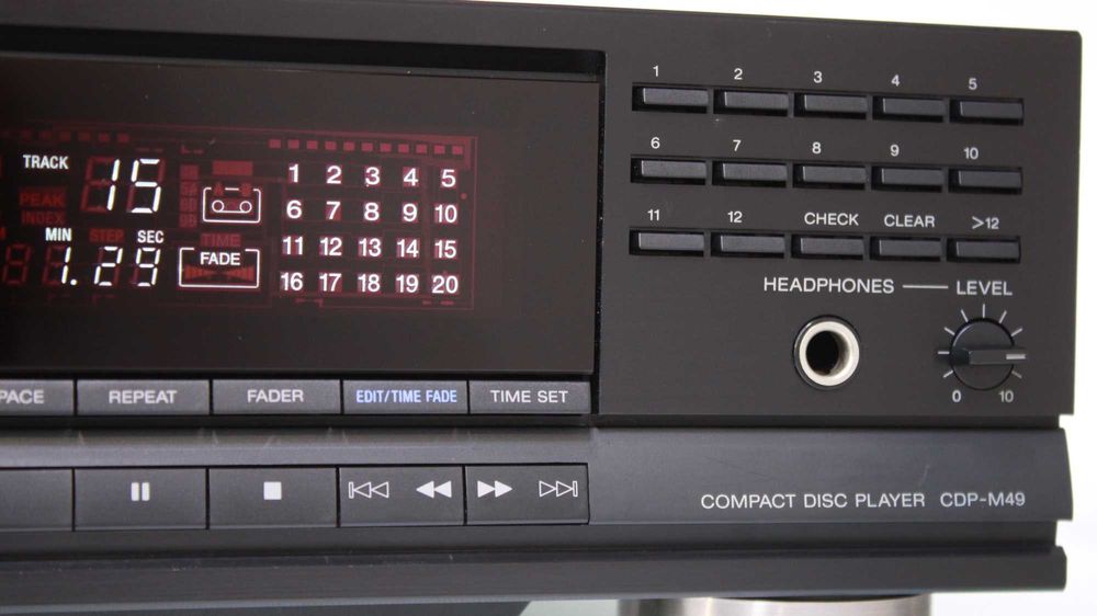 Cd player Sony CDP-M49,midi,telecomanda.