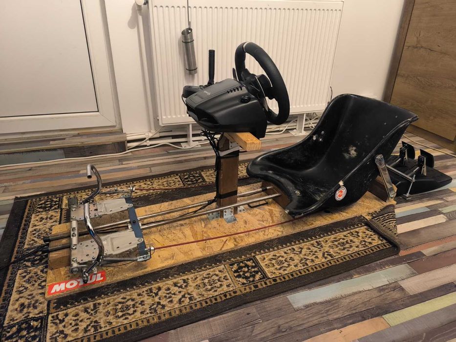 Simulator Racing Complet – Custom Kart Rig + G920 + Schimbător + VR