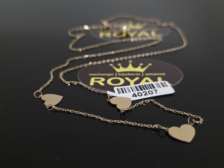 Bijuteria Royal: Lant aur 14k/2.77 gr