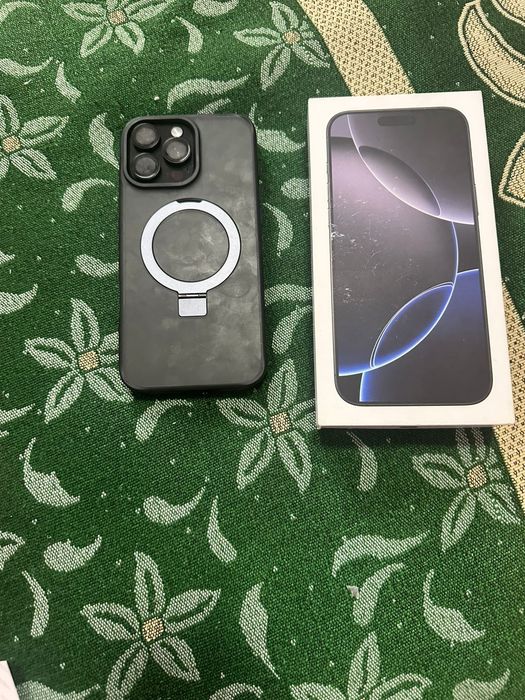 Продаю iPhone 16 Pro Max 256 две физ. карты

Телефон в идеальном состо