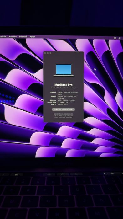 Macbook Pro 2019, space grey
