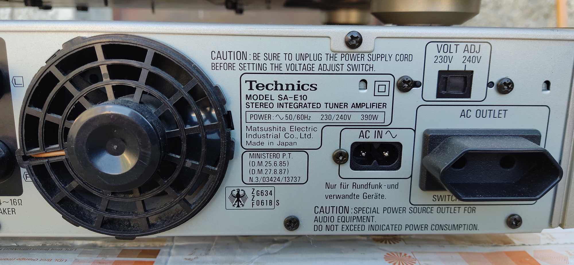 Technics SA-E10,technics SL-E10,technics RS-E10 +дистанция