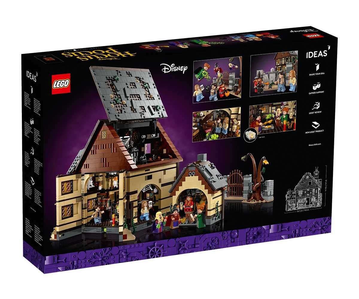 Lego Ideas 21341 - Disney Фокус-мокус: Къщата на сестрите Сандерсън
