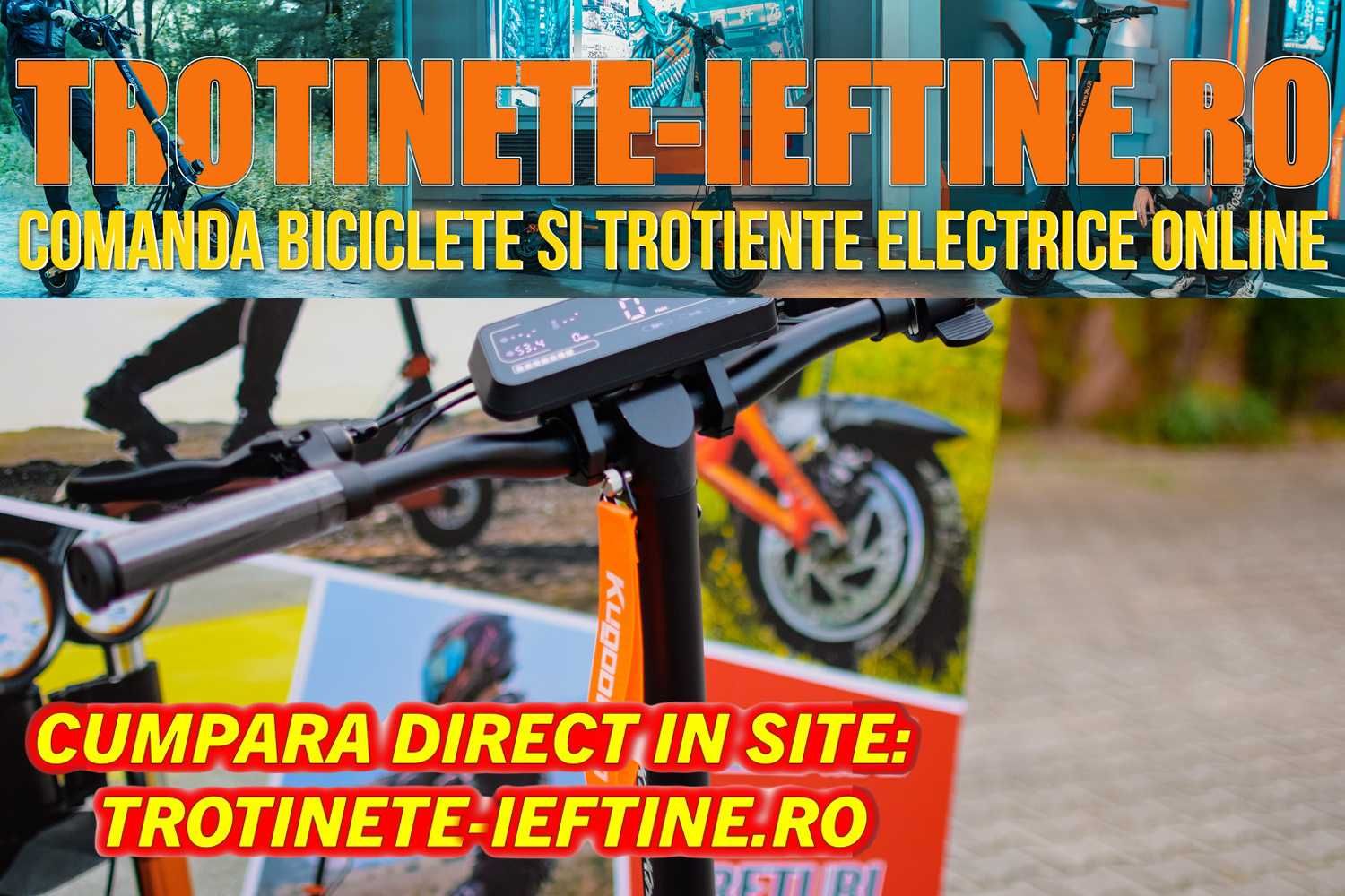 Trotineta Electrica KuKirin G3 - Originala, Noua, 120 Kg, Sigilata