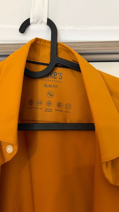 Camasa Jake’s Slimt fit Mustar