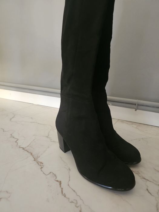 Cizme negre lungi HM, marimea 39