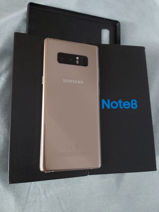 Vând Samsung Note 8 gold full
