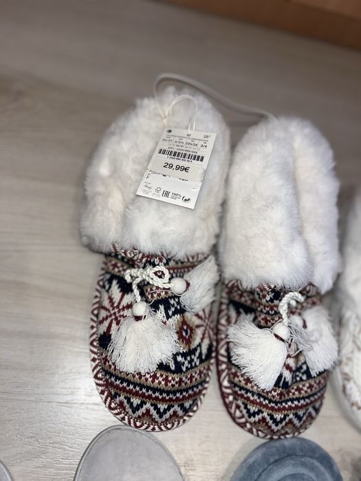 35,36,37 Нови дамски домашни пантофи чехли Oysho Ойшо guess furla