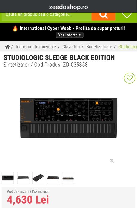 Studio Logic Black Edition (Keyboard)