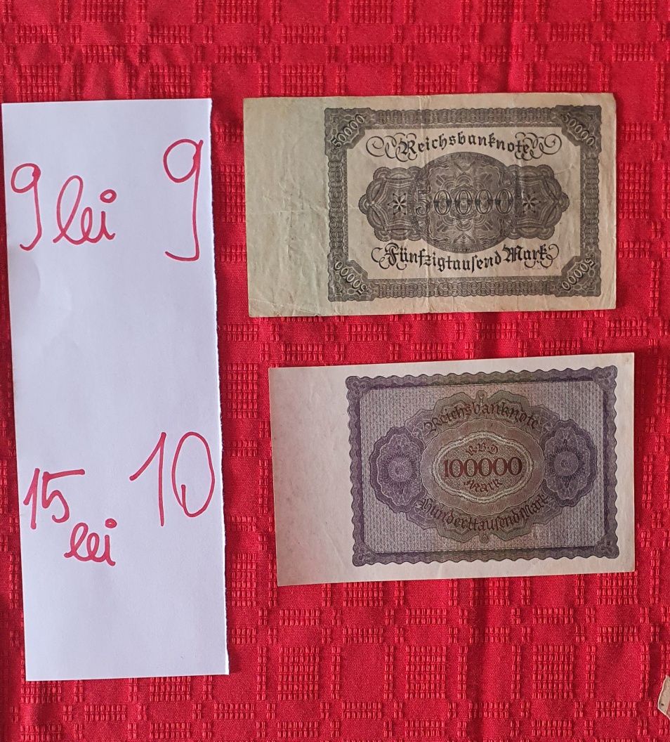 Lot 10 bancnote Mari