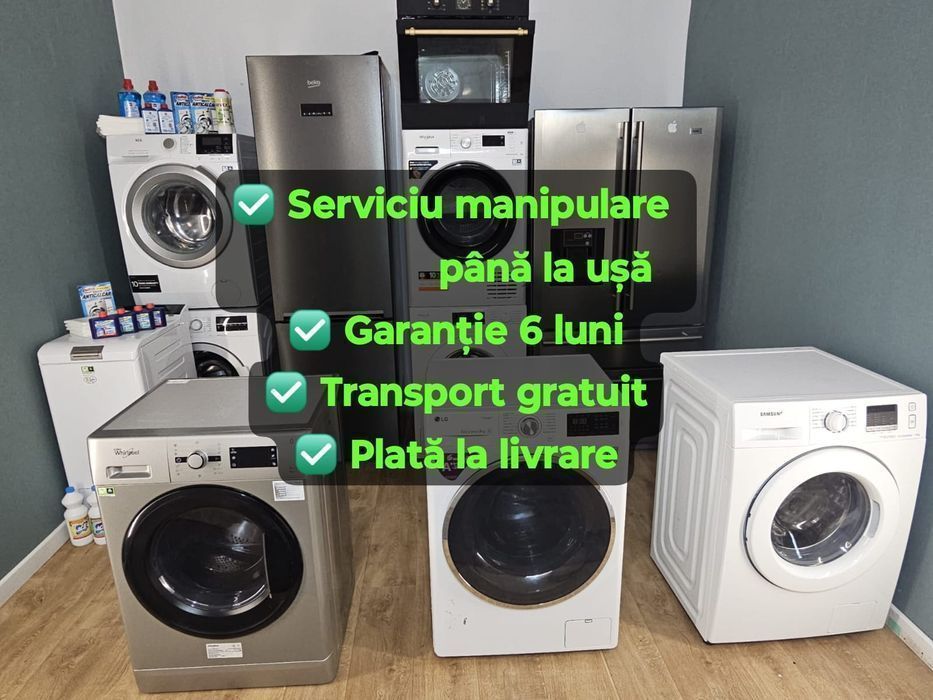 Mașină de spălat Rufe de la 500 lei A+++