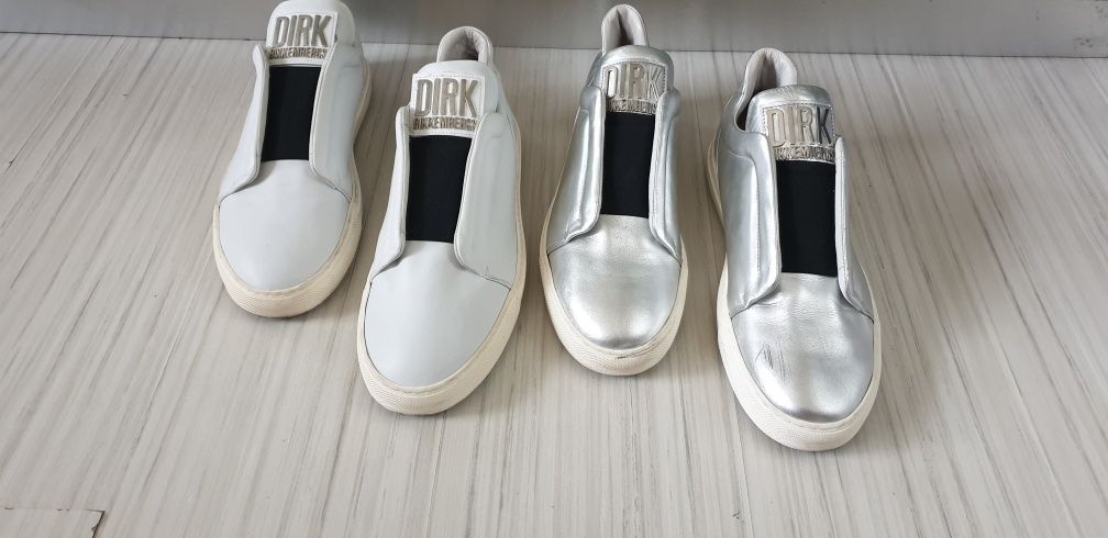 Dirk Bikkembergs Leather Sneakers Italy 44/28см ОРИГИНАЛ! Ест кожа 2бр