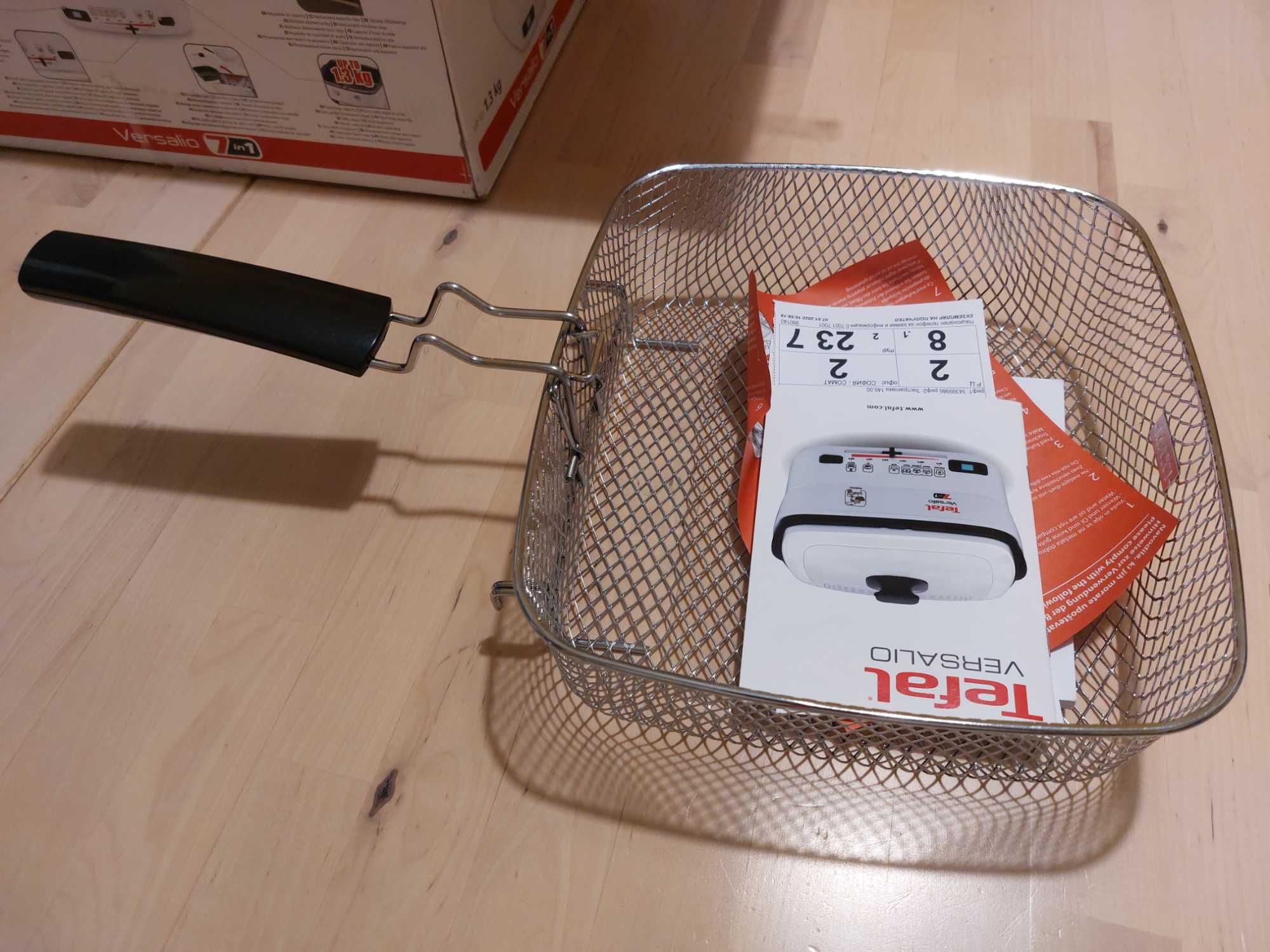 Мултифункционален уред 7 в 1 Tefal Versalio / фритюрник / мултикукър
