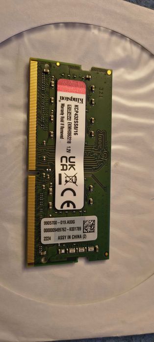 Memorie Ram 16 GB KINGSTON