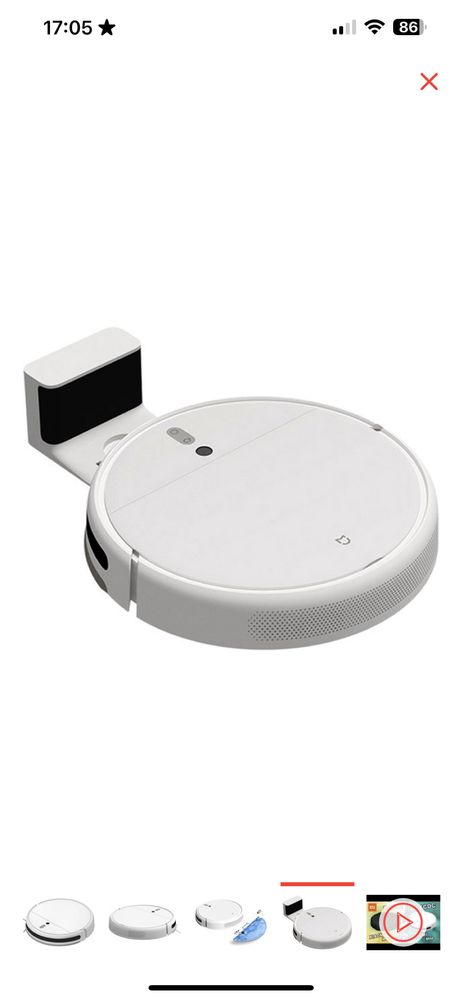 Продам Робот-пылесос Xiaomi Mi Robot Vacuum-Mop STYTJ01ZHM белый