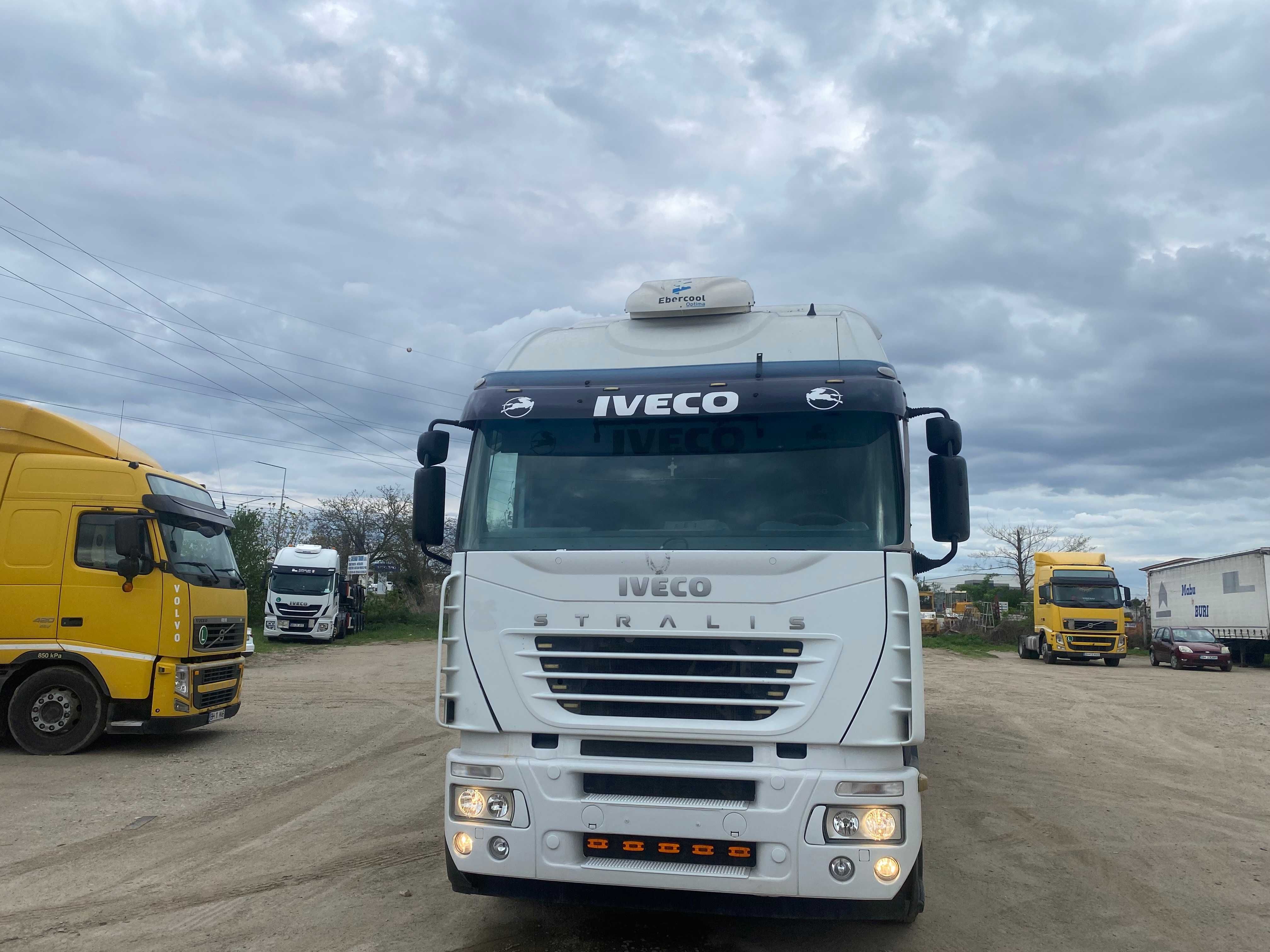 Vand Ansamblu Basculabil IVECO cu Remorca SCHMITZ