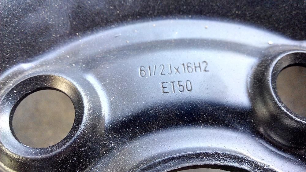 vw audi skoda железни джанти 16" 5х112 , ет 50, J6.5