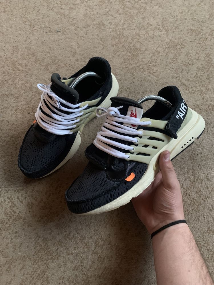 vand nike off white presto