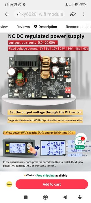 Sursa laborator xy 6020l nouă