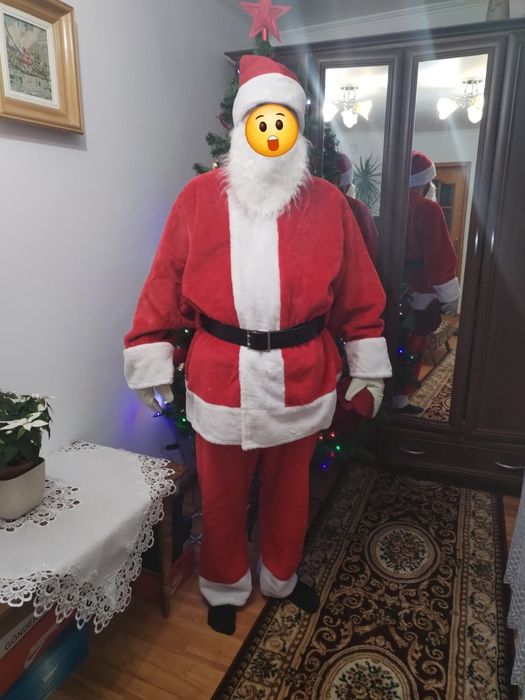 Moș Craciun în persoană