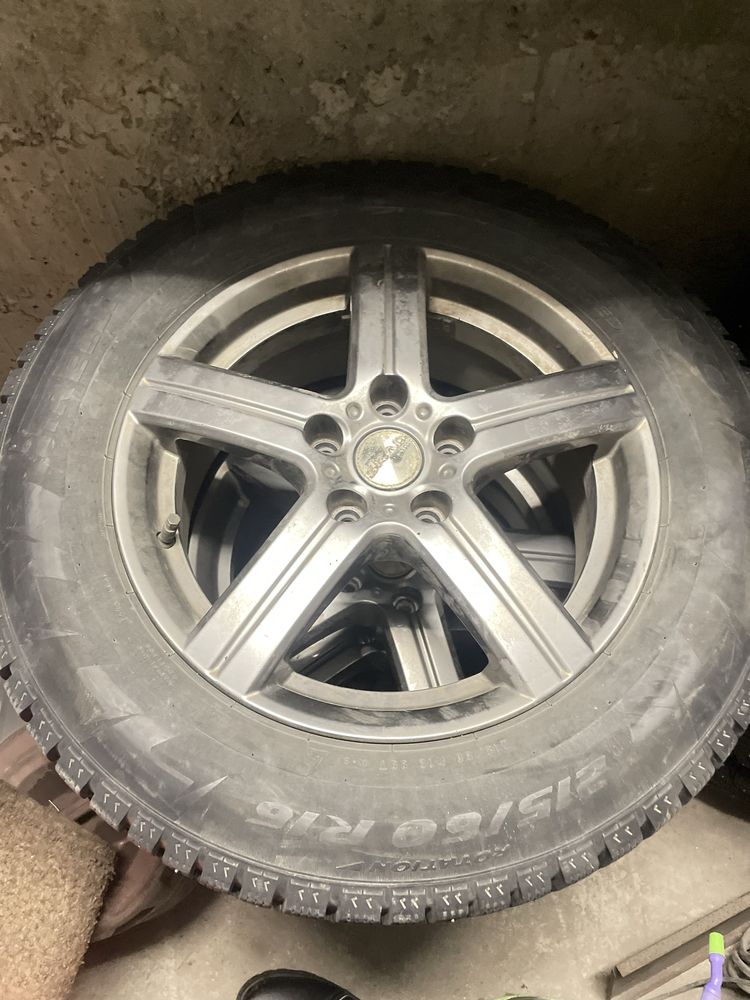 Шины и диски Skoda Yeti