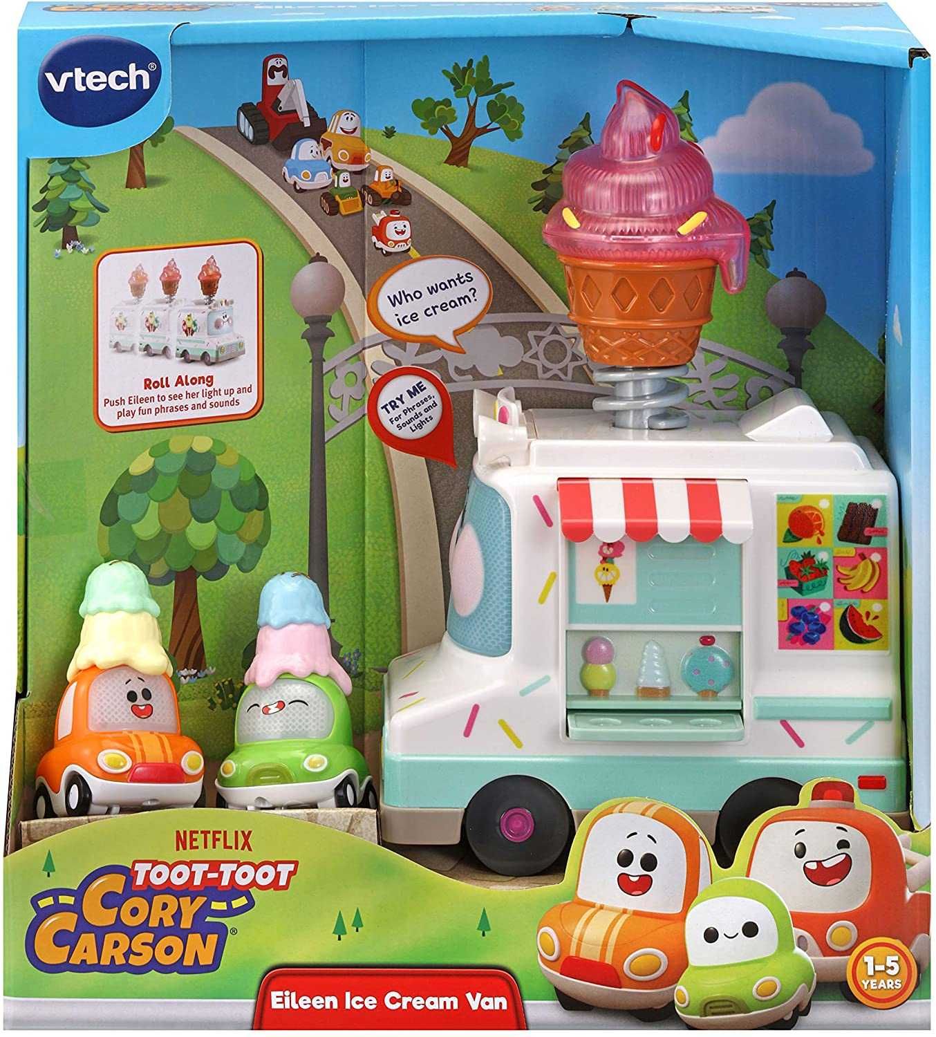 Интерактивен фургон за сладолед Кола Камион за Сладолед Vtech