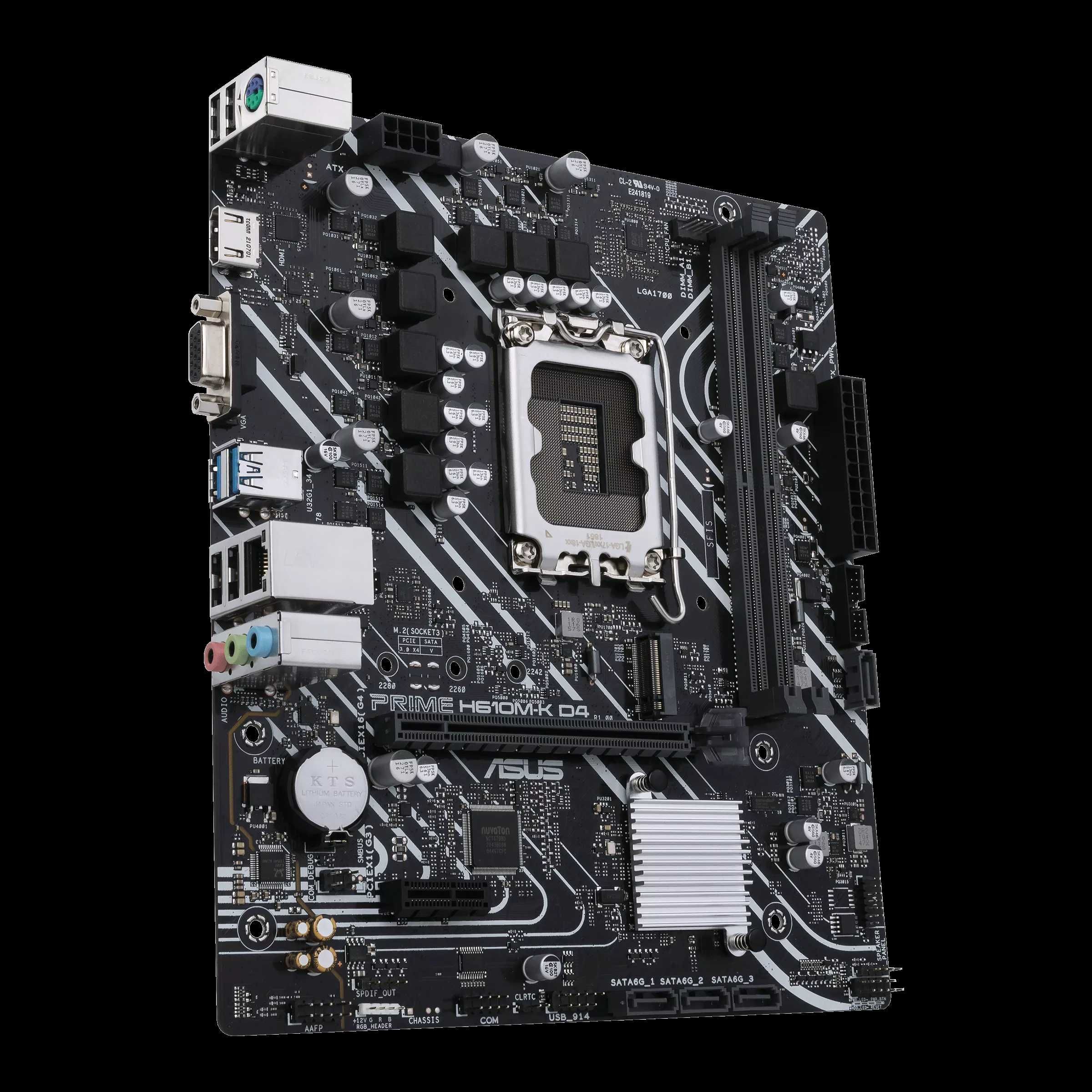 [НОВАЯ] Материнская плата ASUS PRIME H610M-K DDR4