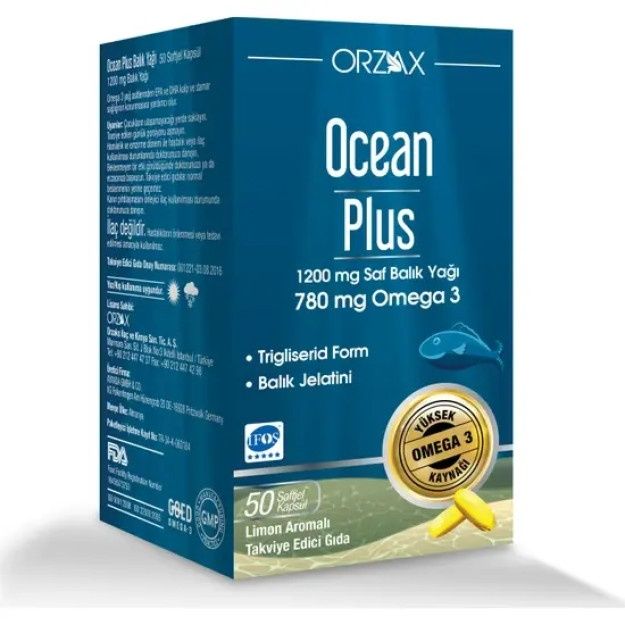 Orzax ocean plus omega-3