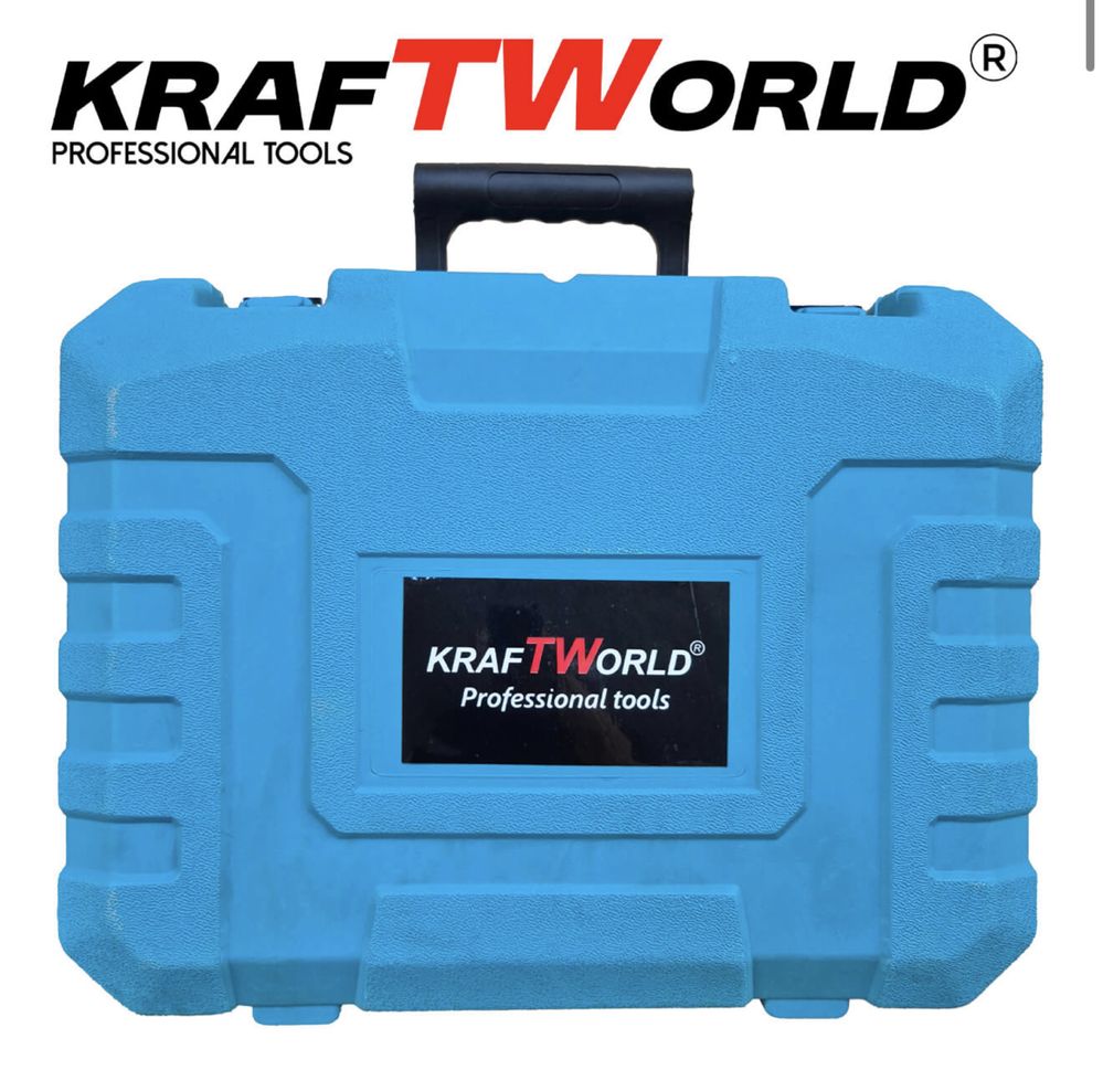 Мощен Ударен Къртач 2000W 5.5J KraftWorld за Тежки Задачи