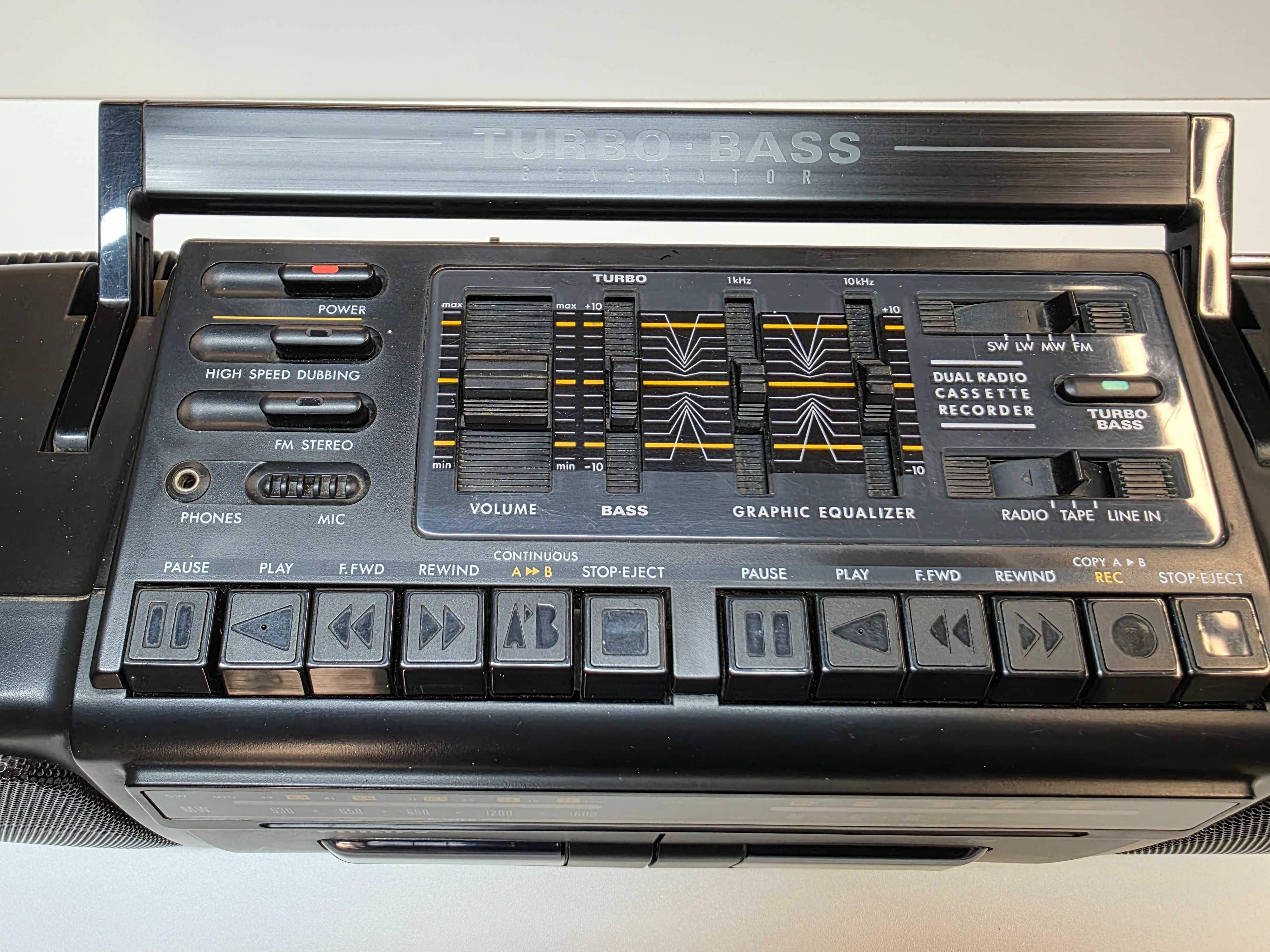 Vand radiocasetofon/boombox/ Philips AW 7594