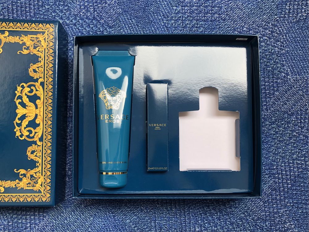 Versace Eros 10ml EDP + 150ml shower gel ОРИГИНАЛНИ