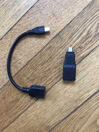 Cablu adaptor OTG usb - micro usb pt tablete si smartphones.