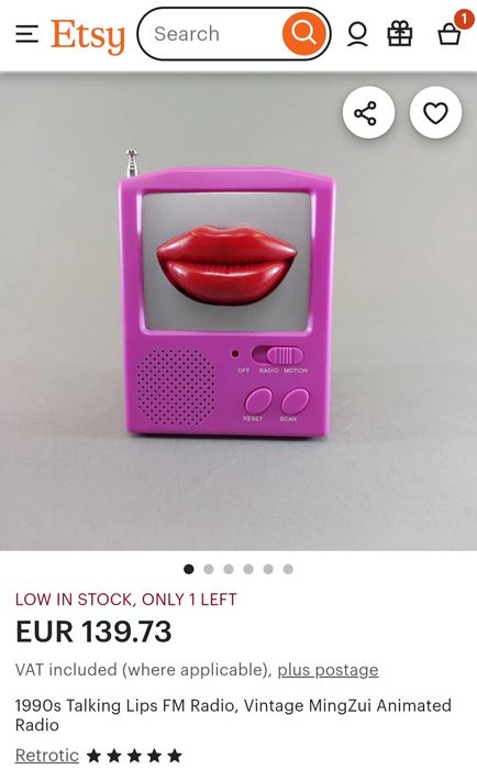 Radio scan WF-2148 L , cu buze mișcătoare, FM-BAND
Radio vorbitor din