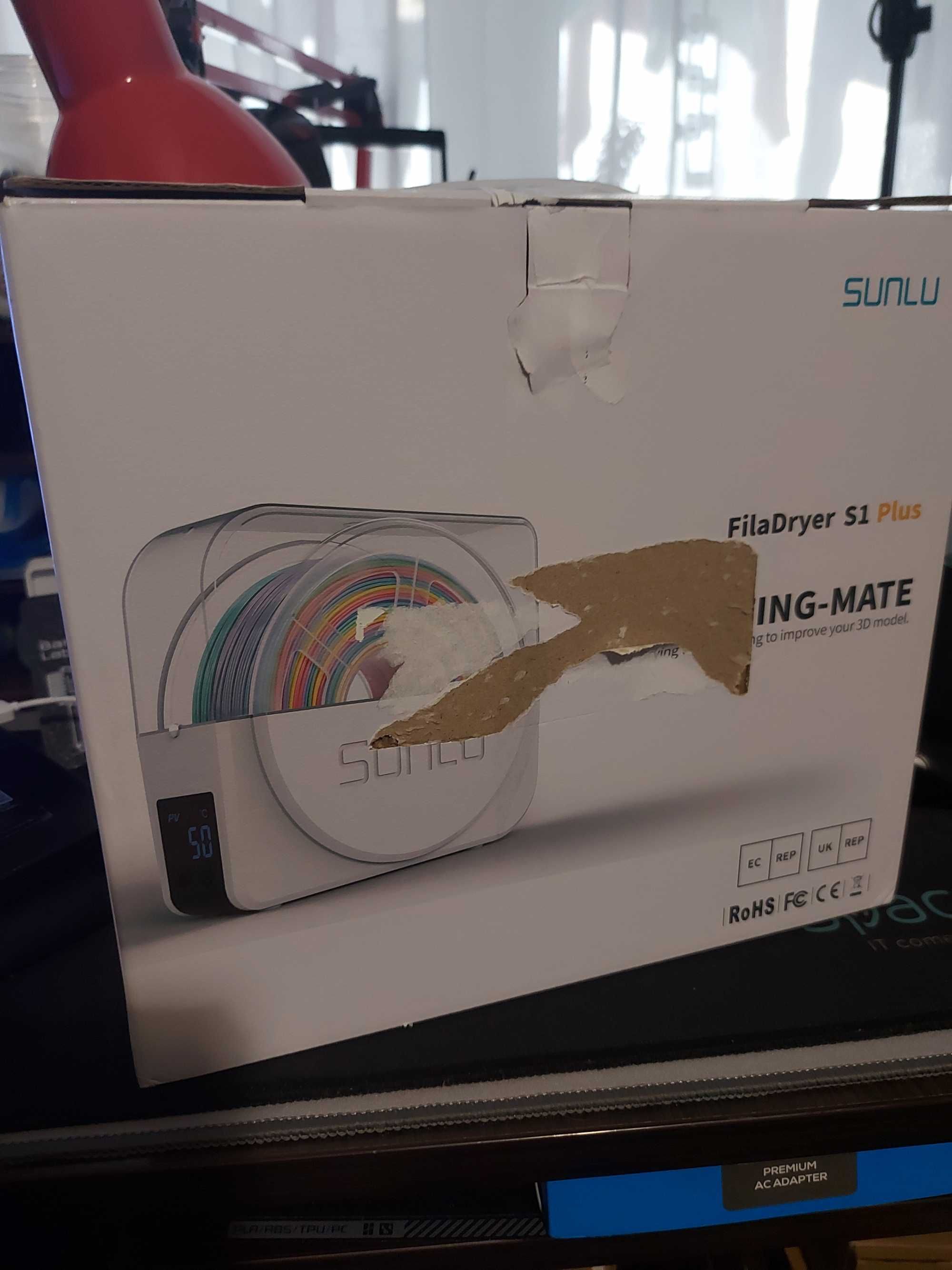 Uscator filament imprimanta 3D, Sunlu S2, Creality Space Pi+, Comgrow