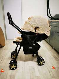 Прогулочная универсальная коляска Jetem Graphite, с рождения