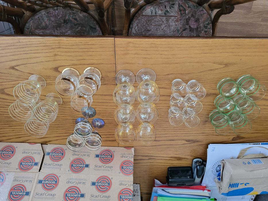 Комплекти стъклени чаши