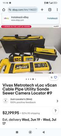 Scaner utilități Vivax Metrotech