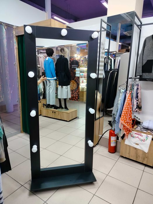 Зеркало с лампочками