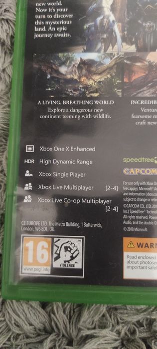 Transport 16 lei curier/Joc/jocuri Monster Hunter: World Xbox One