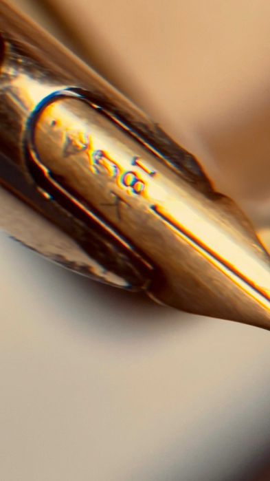 Stilou Waterman C/F peniță de aur 18K