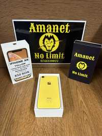 iPhone XR 128GB Yellow Impecabil Nota 10/10 , AMANET NO LIMIT.