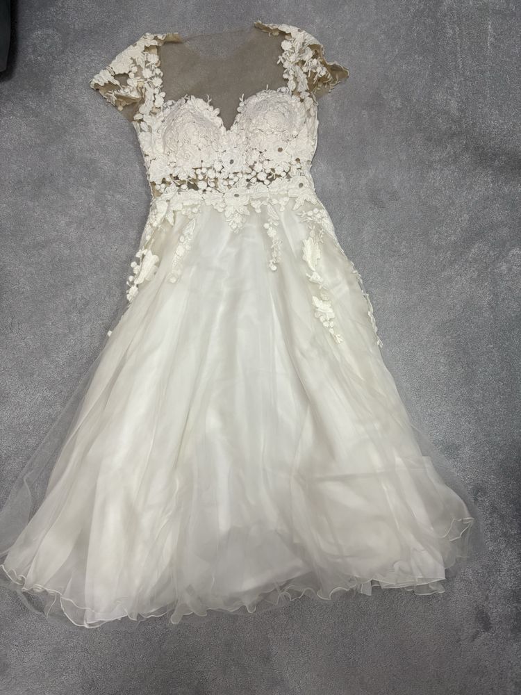 Rochie cununie civila Rhea Costa