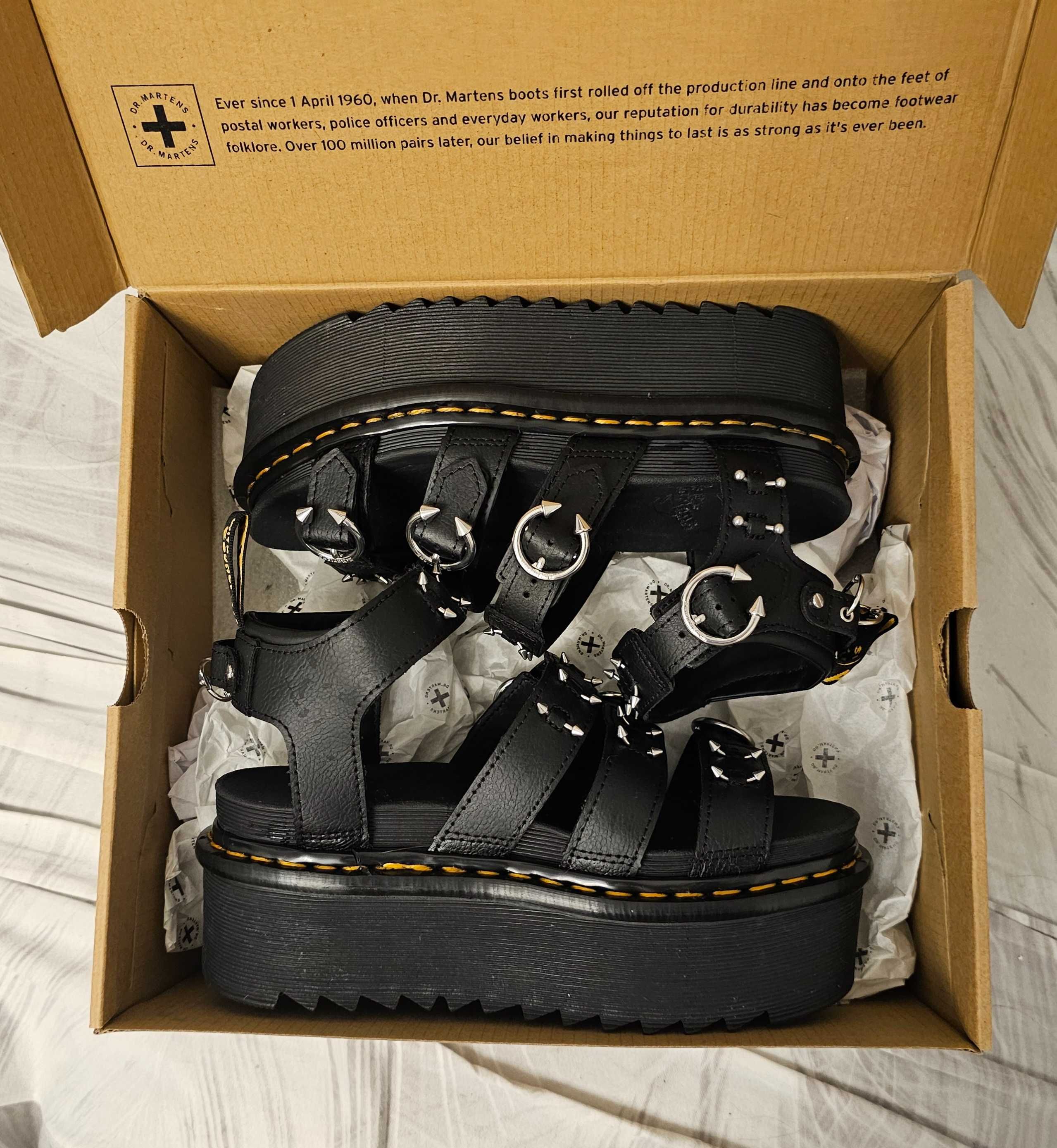 Sandale Dr Martens Blaire Quad  37 noi 340 lei
