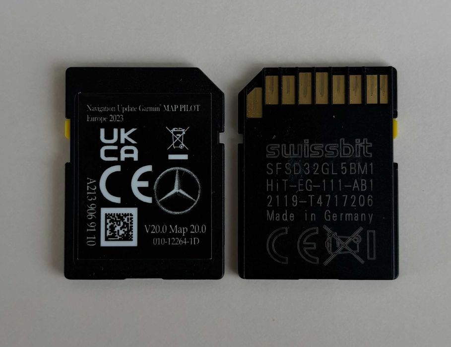 2024 Ново Sd Card Mercedes Garmin Map Pilot V20 Star2 Гармин Мап Пилот