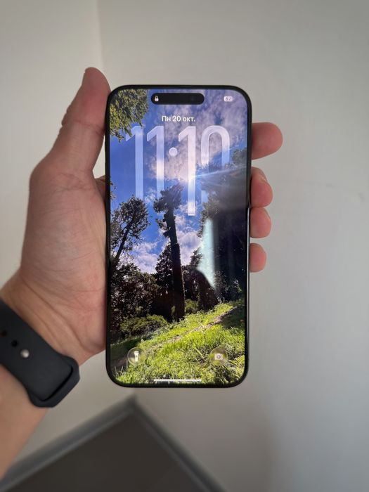 Phone 15 Pro Max 256 GB — Blue Titanium