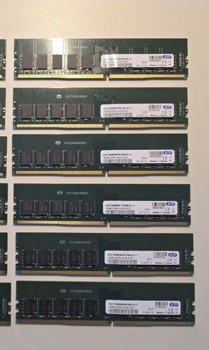 Set 6  bucati x Memorie RAM DDR4 16 GB 2400 ATP, PC3 4gb