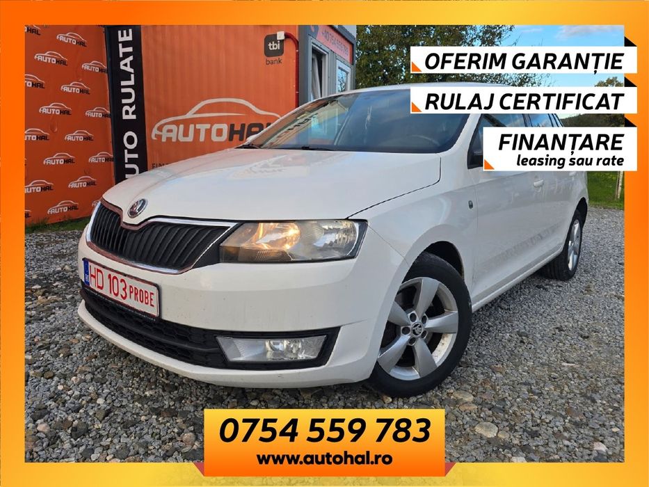 Skoda Rapid 1.6 TDI Finantare Rate-Credit
