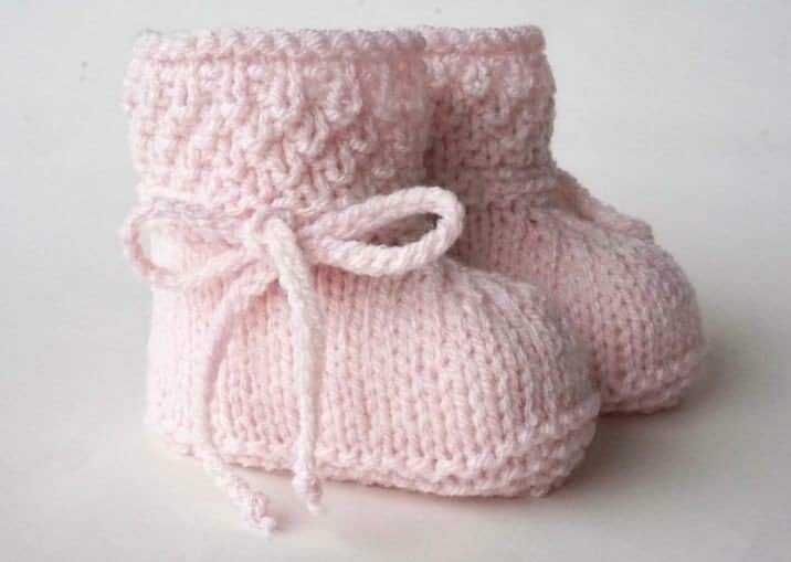 Детски плетени терлички