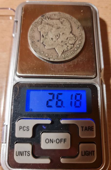 Dolar Morgan argint 1880