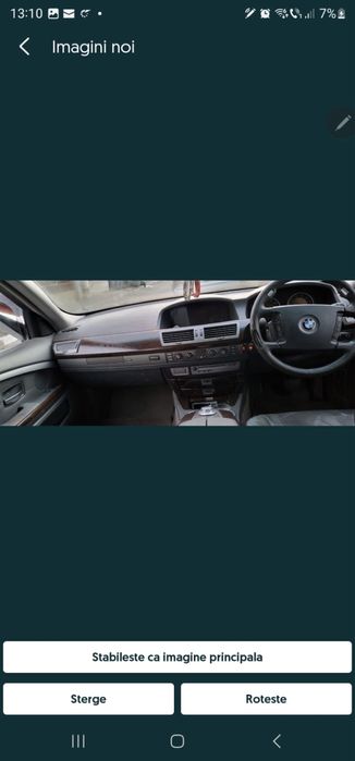 Bmw e65 3000 benzina cu gpl